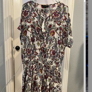 NWOT Banana Republic Floral Dress XL
